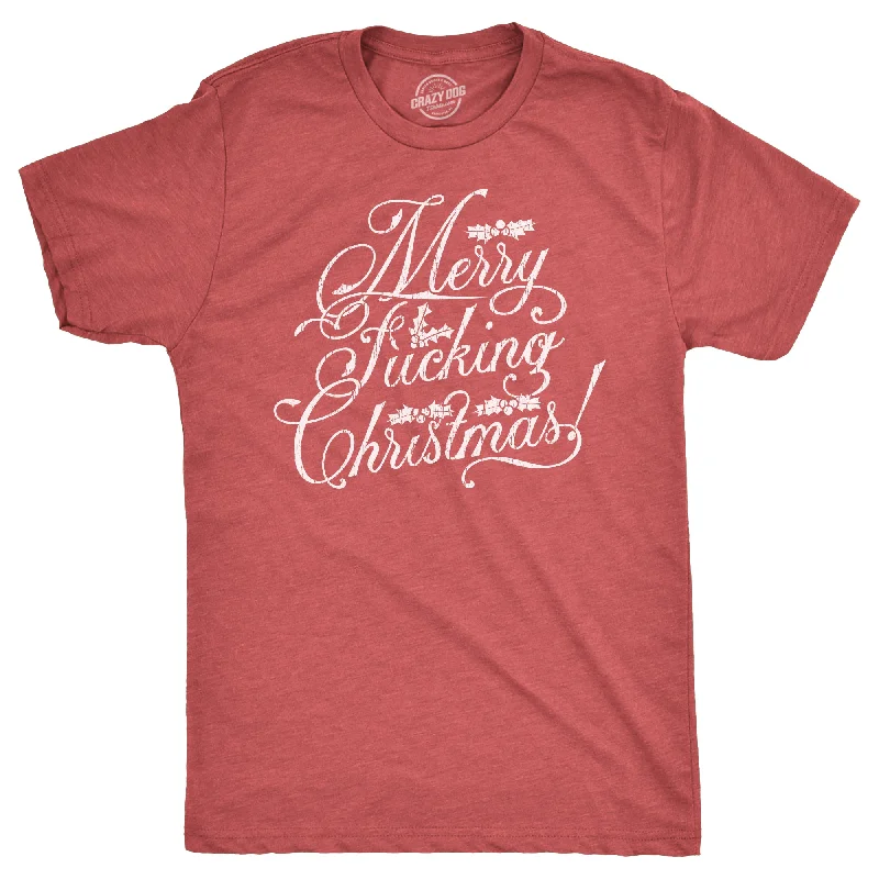 Weekend Savings Spectacular Merry Fucking Christmas Men's T Shirt