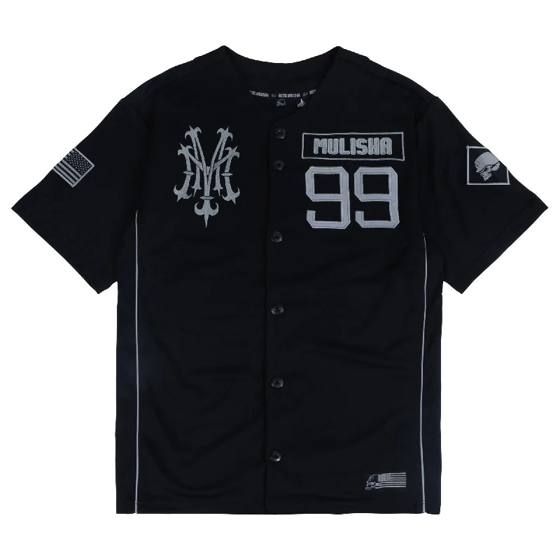 METAL BALL BASEBALL JERSEY