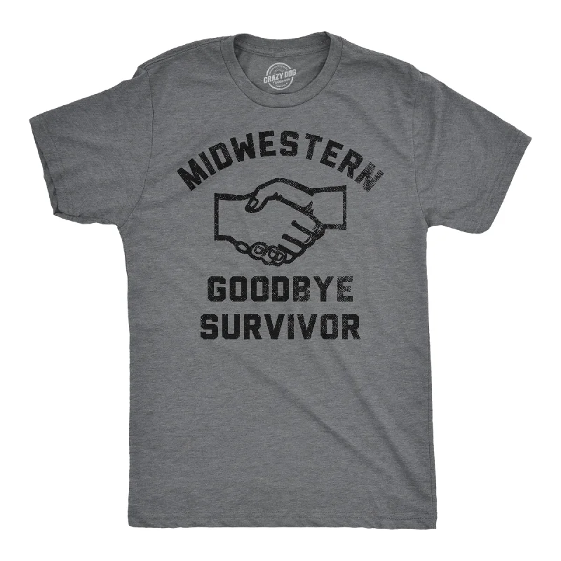 Limited Supply Midwestern Goodbye Survivor Men's T Shirt