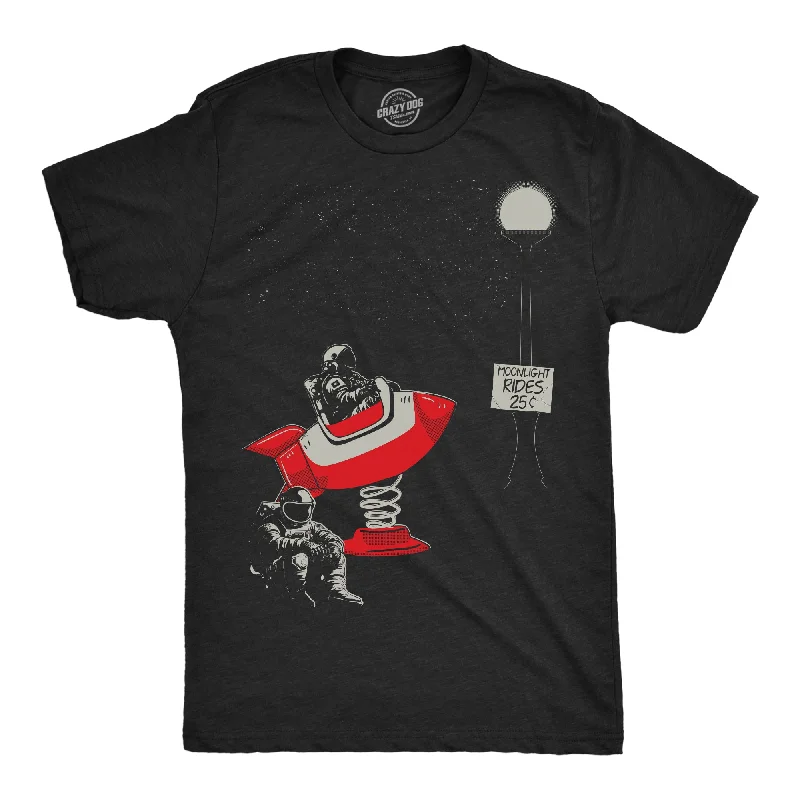 Closeout Deal Moonlight Rides Men's T Shirt