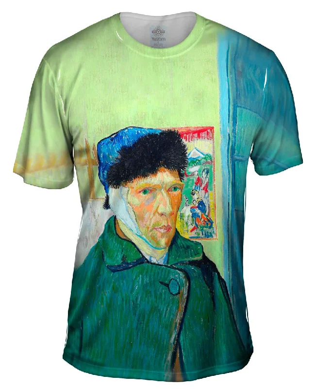 Time-Limited Offer Moustache Hipster Vincent Van Gogh Self Portrait With Bandaged Ear