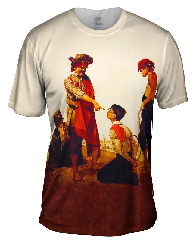 Weekend Bargains to Snag Norman Rockwell - "Cousin Reginald Plays Pirate" (1917)