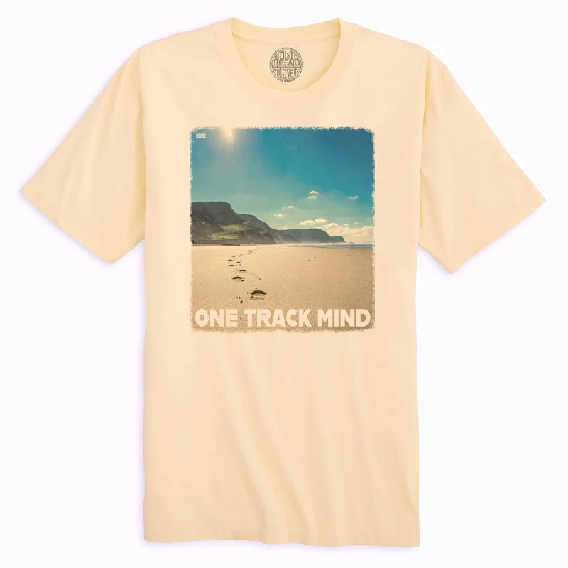 Markdown Madness One Track Mind Organic Cotton T-shirt