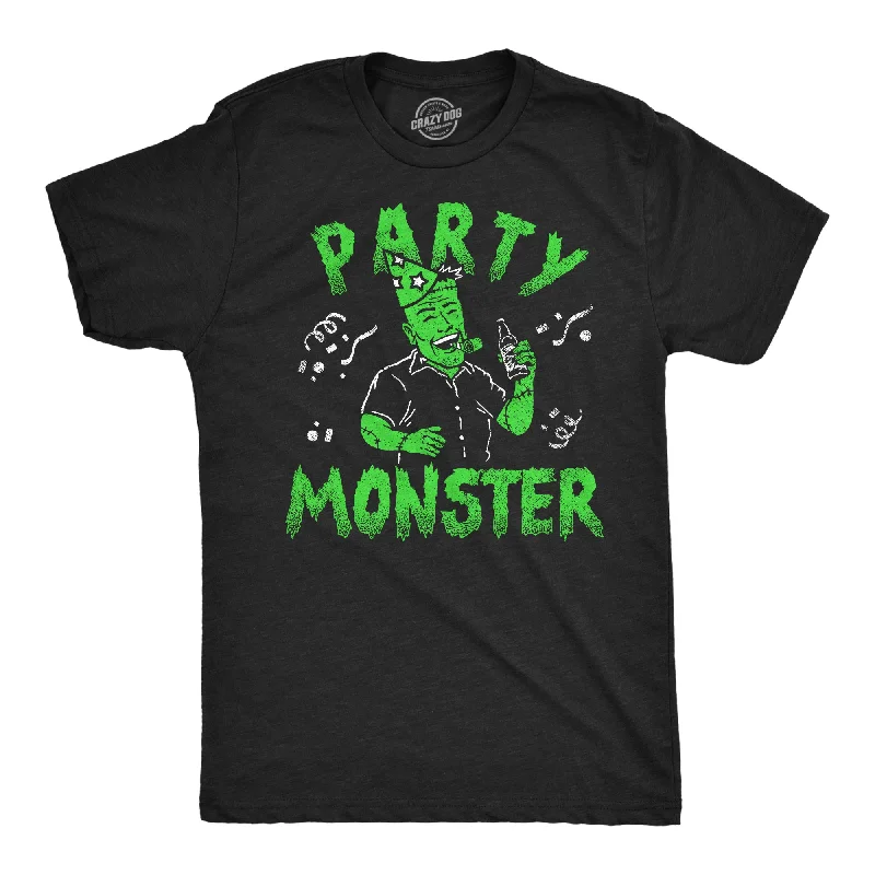 Early Bird Party Monster Frankenstein Men's T Shirt