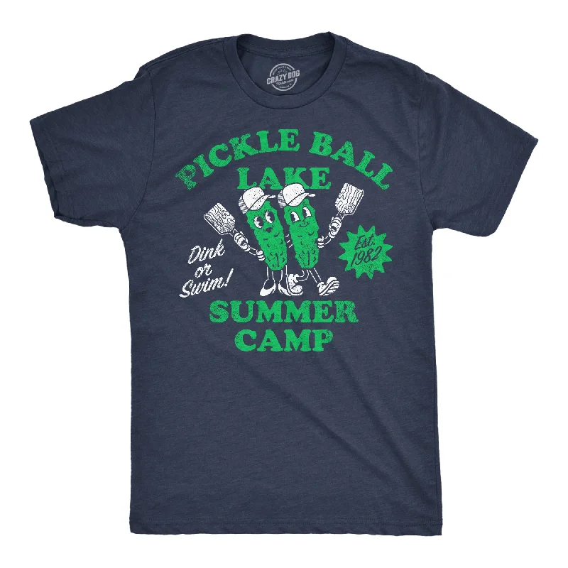 Pickleball Lake Summer Camp Men's T Shirt