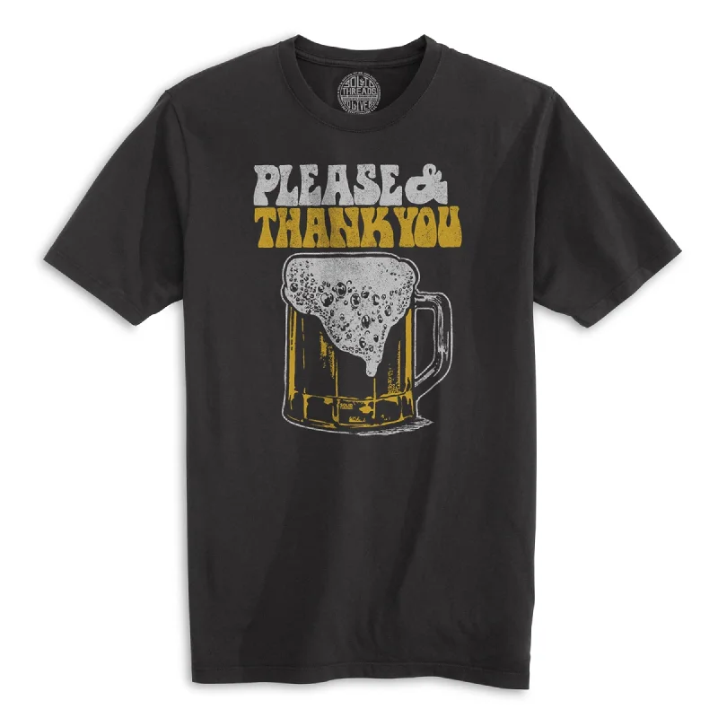 Today’s Special Please & Thank You Beer Organic Cotton T-shirt