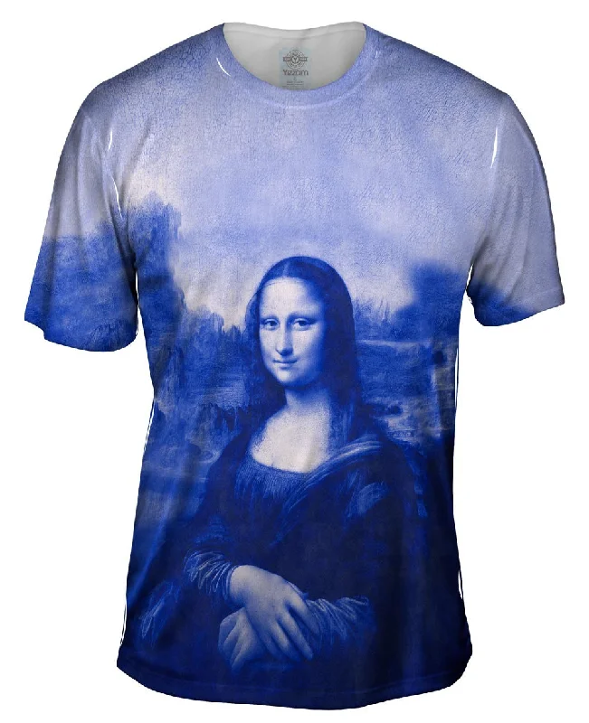 Weekend Savings Spree Pop Art - "Da Vinci Mona Lisa Navy" (1517)