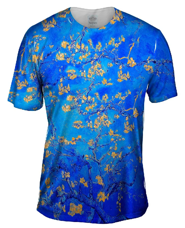 Weekend Steals Await Pop Art - "Van Gogh Blossoming Blue Orange" (1890)