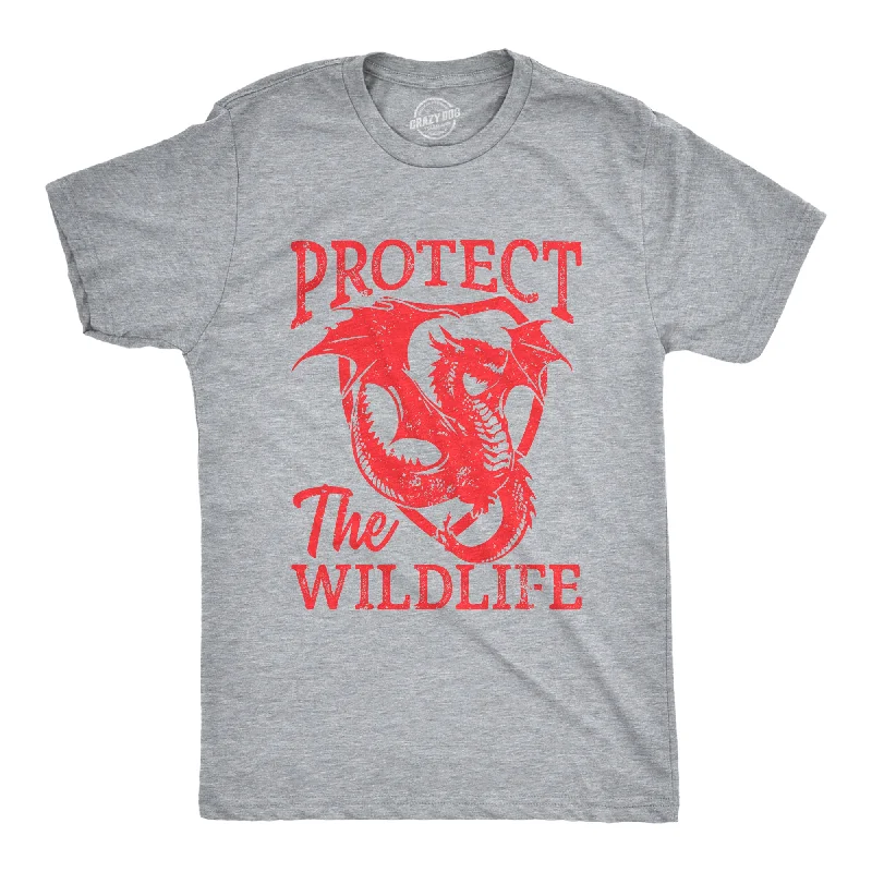 Protect The Wildlife Dragon Men's T Shirt