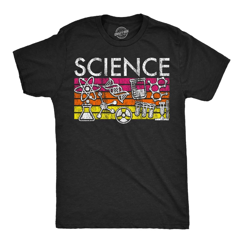 Special Discount Science Stripes Men's T Shirt