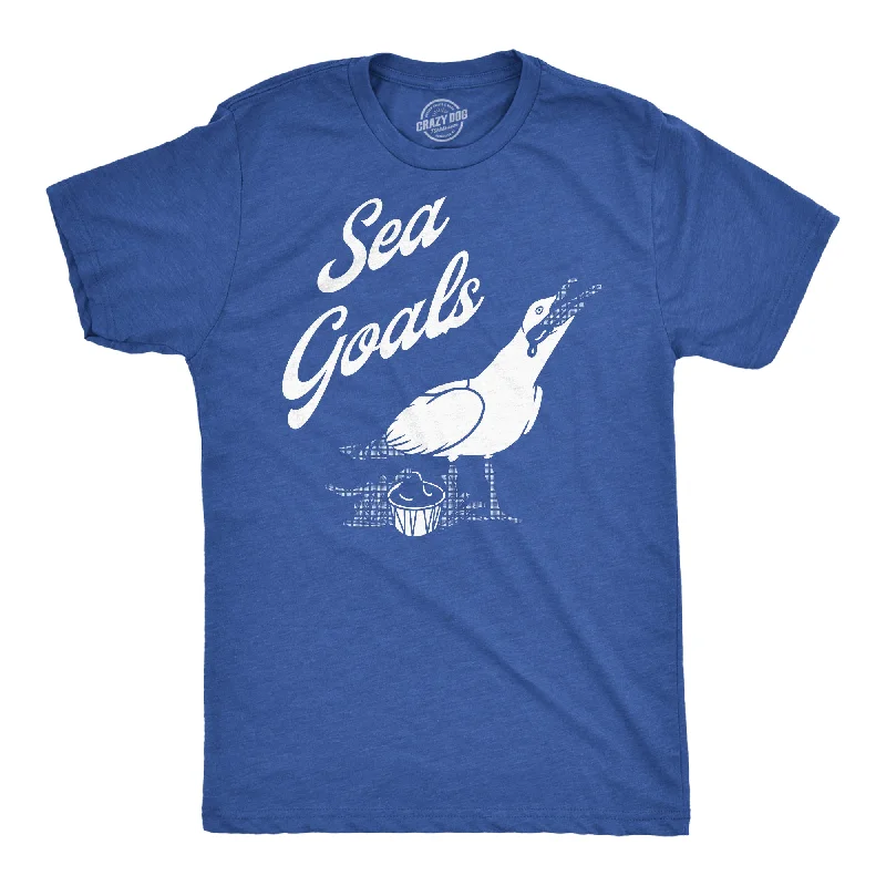 Weekend Savings Spectacle Sea Goals Men's T Shirt