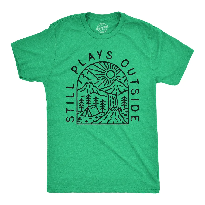 Exclusive Savings Still Plays Outside Nature Men's T Shirt