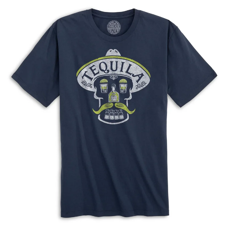 Price Cut Tequila Skull Organic Cotton T-shirt
