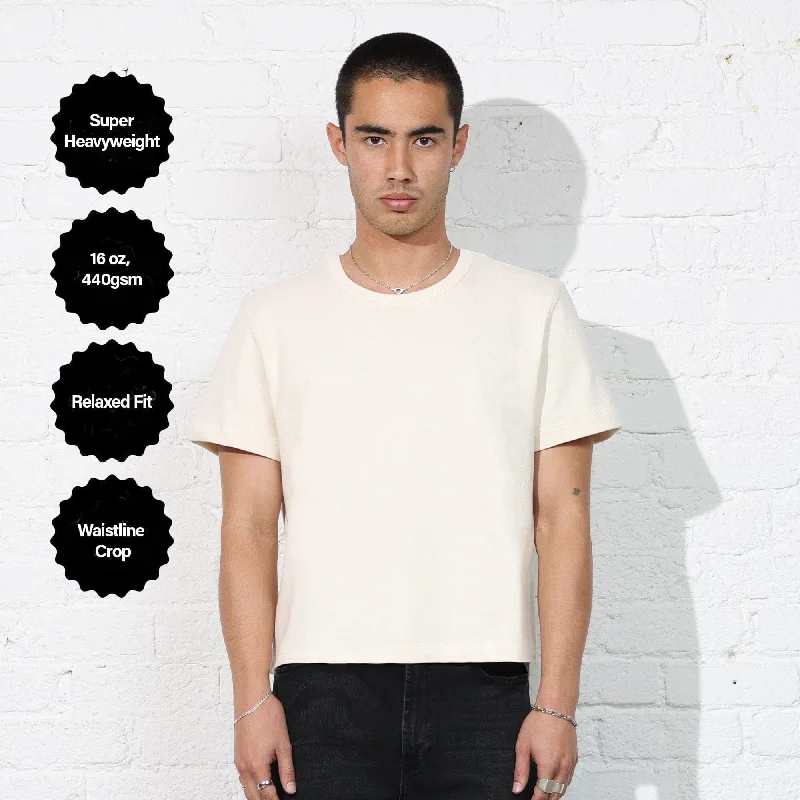 The Larchmont Super-Crop Tee | Heavyweight