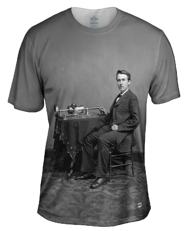 Thomas Edison And Phonograph