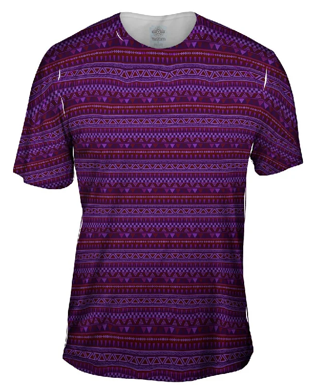 Midnight Madness Tribal Purple Aztec Warrior