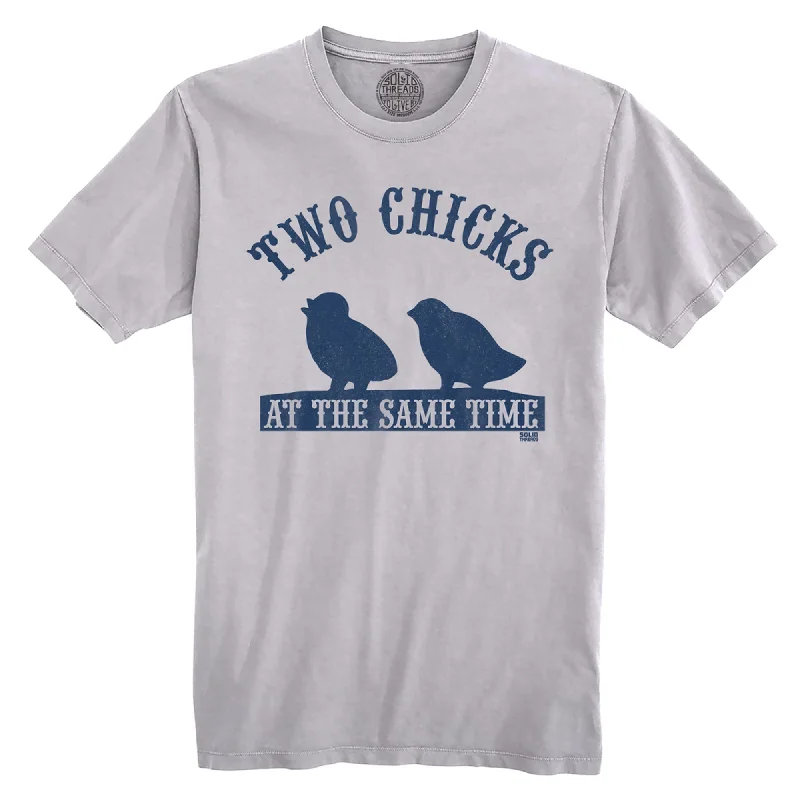 Unmissable Offer Two Chicks At The Same Time Organic Cotton T-shirt