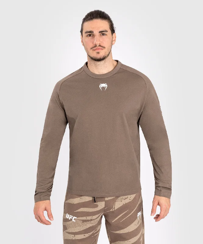 Weekend Deals to Make You Happy UFC Adrenaline by Venum Fight Week Men’s Long Sleeve T-Shirt - Bronze