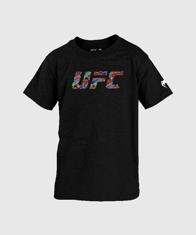 Price Slash UFC Unrivaled by Venum Dustin Poirier Kids T-Shirt - Black
