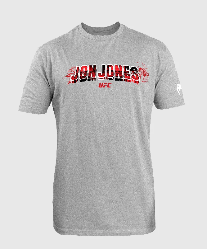 Lowest Rates UFC Unrivaled by Venum Jon Jones Men’s T-Shirt - Heather Grey