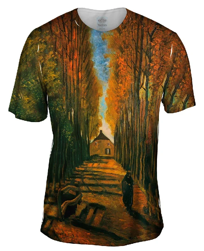 Exclusive Savings Van Gogh -"Avenue of Poplars" (1884)