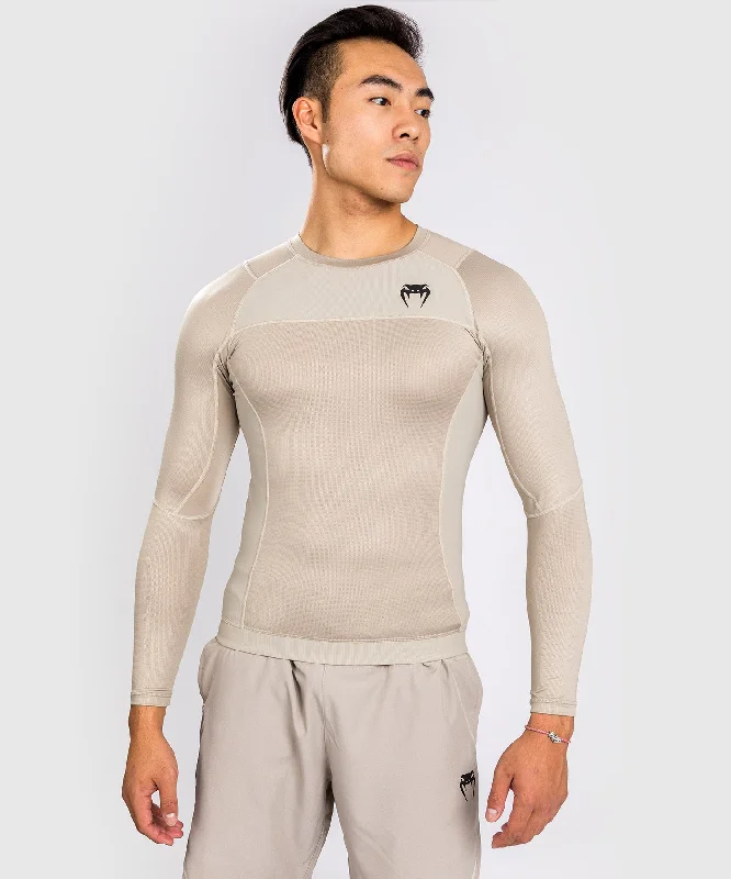 Venum G-Fit Air Rashguard Longsleeve - Sand