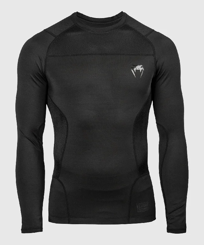 Venum G-Fit Rashguard - Long Sleeves - Black