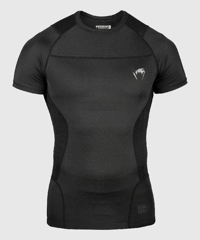 Venum G-Fit Rashguard - Short Sleeves - Black