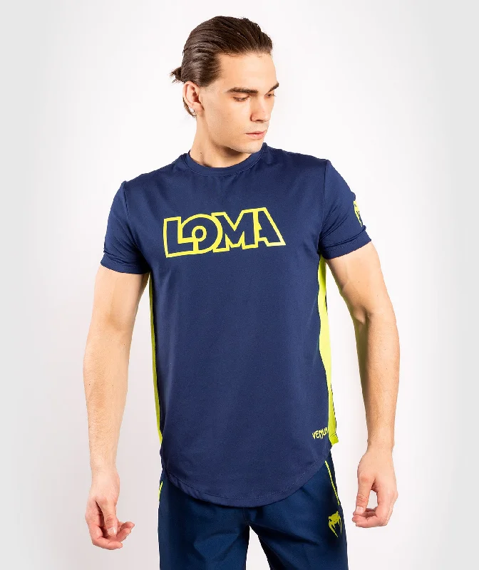 Venum Origins Dry Tech T-shirt - Blue/Yellow