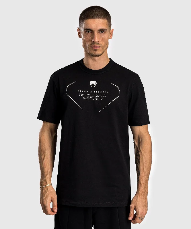 Weekend Deals That Spark Venum x TEKKEN 8 - Jin Kazama T-Shirt - Black/Black/White
