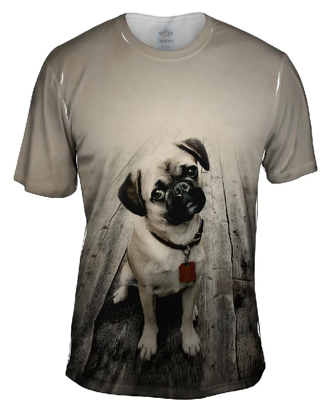 Price Break Vintage Wood Pug