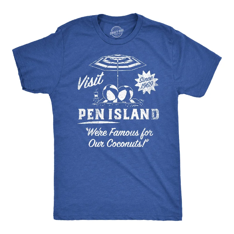 Weekend Discounts to Savor Visit Pen Island Men's T Shirt