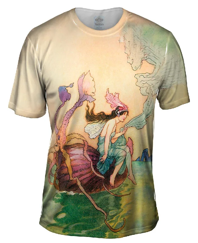 Price Smash Warwick Goble - "Mermaid Octopus Sailing"