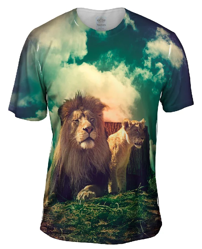 Limited Quantity Wild Couple Lion Lioness