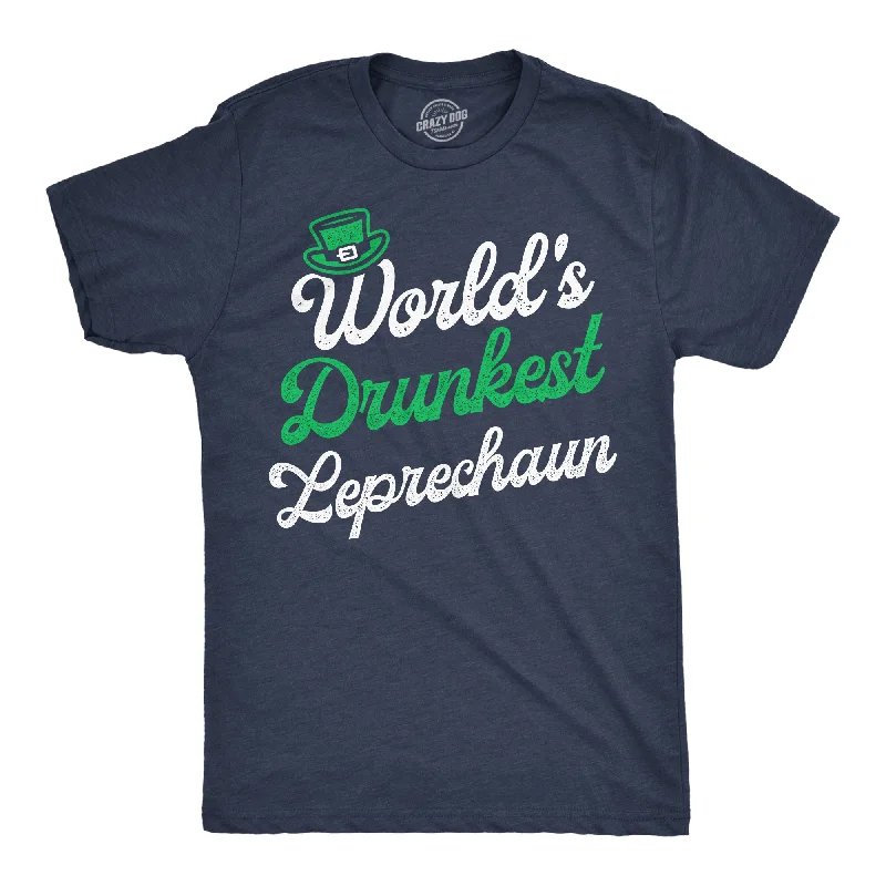 Best Bargains Worlds Drunkest Leprechaun Men's T Shirt